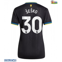 Manchester United Benjamin Sesko #30 Tredjedrakt Dame 2025-26 Kortermet